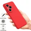Honor 400 Pro szilikon tok csuklópánttal – piros (160,8 mm Globál- 8 kép