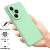 Honor 400 Pro szilikon tok csuklópánttal – világoszöld (160,8 mm- 3 kép