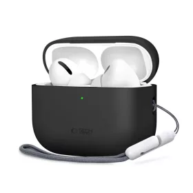 Apple AirPods Pro 3 Tech-Protect szilikon tok fekete