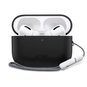 Apple AirPods Pro 3 Tech-Protect szilikon tok fekete-5906302333028 2 kép