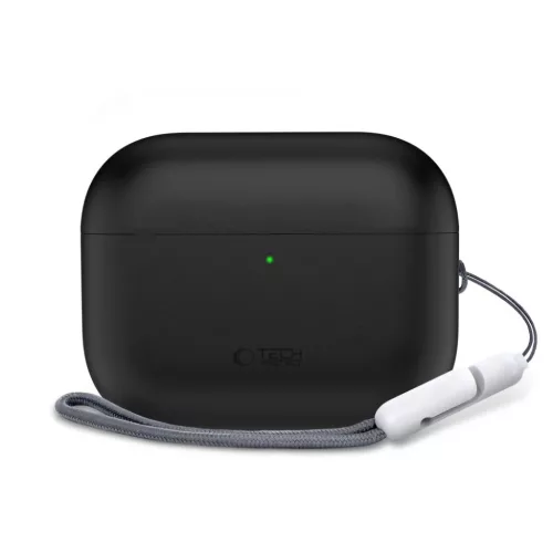 Apple AirPods Pro 3 Tech-Protect szilikon tok fekete-5906302333028 3 kép