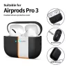 Apple AirPods Pro 3 Tech-Protect szilikon tok fekete-5906302333028 4 kép