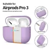 Apple AirPods Pro 3 Tech-protect Szilikon levendula tok-5906302333042 4 kép
