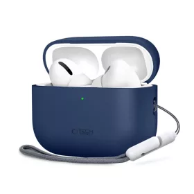 Apple AirPods Pro 3 Tech-protect szilikon tok, sötétkék