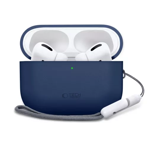 Apple AirPods Pro 3 Tech-protect szilikon tok, sötétkék-5906302333066 2 kép