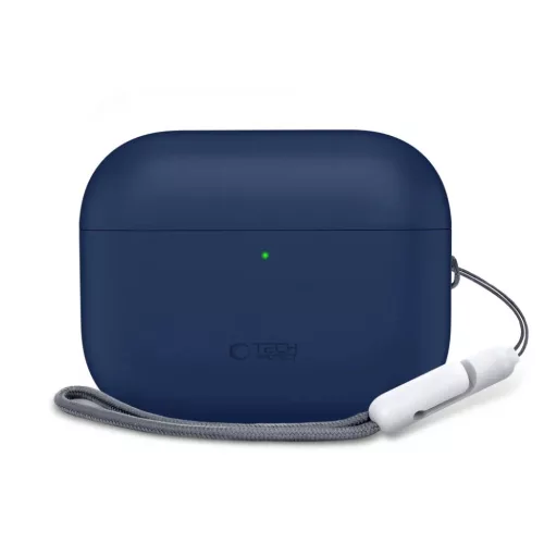 Apple AirPods Pro 3 Tech-protect szilikon tok, sötétkék-5906302333066 3 kép