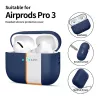 Apple AirPods Pro 3 Tech-protect szilikon tok, sötétkék-5906302333066 4 kép