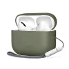 Apple AirPods Pro 3 szilikon tok olívazöld
