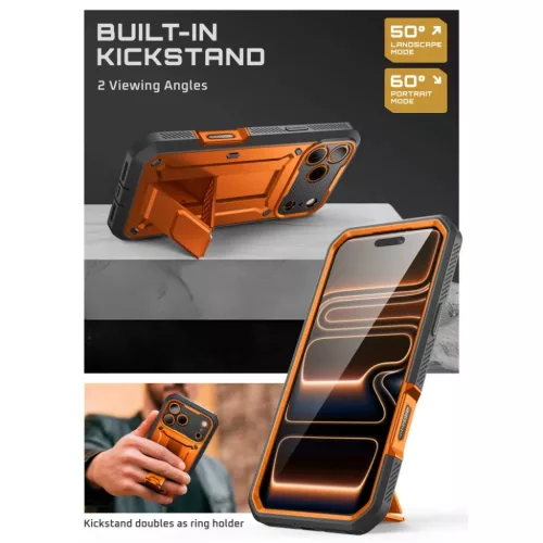 iPhone 17 Pro Max Supcase Unicorn Beetle Pro Korall tok-843439159846 5 kép
