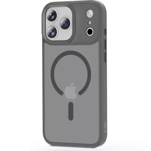 iPhone 17 Pro Max Tech-Protect Magmat Magsafe Matte Kréta Szürke tok-5906302333646 2 kép