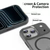 iPhone 17 Pro Max Tech-Protect Magmat Magsafe Matte Kréta Szürke tok-5906302333646 5 kép
