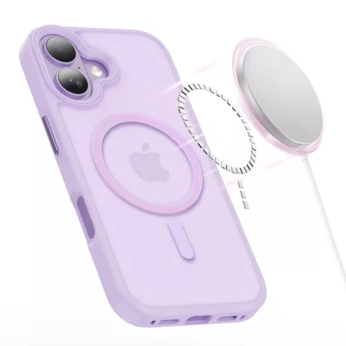 iPhone 17 Tech-protect Magmat Magsafe tok Matt Levendula-5906302334117 3 kép