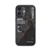  iPhone 17 fekete-narancssárga Benks Magnetic City MagSafe tok