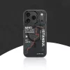  iPhone 17 fekete-narancssárga Benks Magnetic City MagSafe tok-6948005964115 2 kép