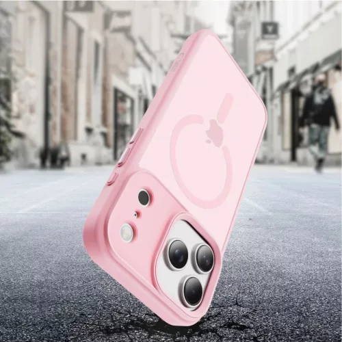 iPhone 17 Pro Max Tech-protect Magmat Magsafe, matt rózsaszín tok-5906302333905 6 kép