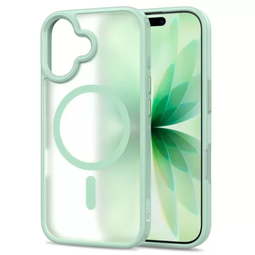 iPhone 17 Tech-protect Magmat Magsafe tok, Matt Zsálya-5906302334131 2 kép