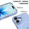 iPhone 17 Tech-protect Magmat Magsafe tok Matte Köd Kék-5906302334124 3 kép