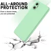 Samsung Galaxy A07 szilikon tok – zöld csuklópánttal- 6 kép