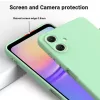 Samsung Galaxy A07 szilikon tok – zöld csuklópánttal- 7 kép