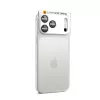 iPhone 17 Pro Spigen Optik Pro XL Glas.tr "EZ Fit" kameravédő ezüst-8800283317794 3 kép