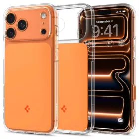   iPhone 17 Pro Max Spigen Ultra Hybrid ”T” Mag Magsafe fényes narancssárga tok
