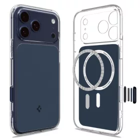 iPhone 17 Pro Max Spigen Ultra Hybrid "T" Mag Magsafe tok matt kék-8800283316056 2 kép