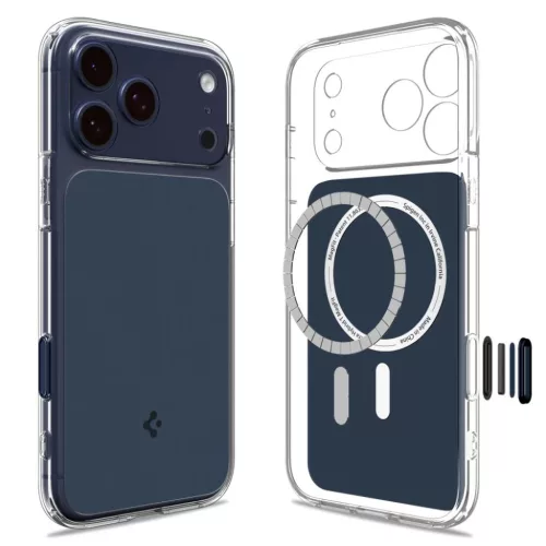 iPhone 17 Pro Max Spigen Ultra Hybrid "T" Mag Magsafe tok matt kék-8800283316056 2 kép