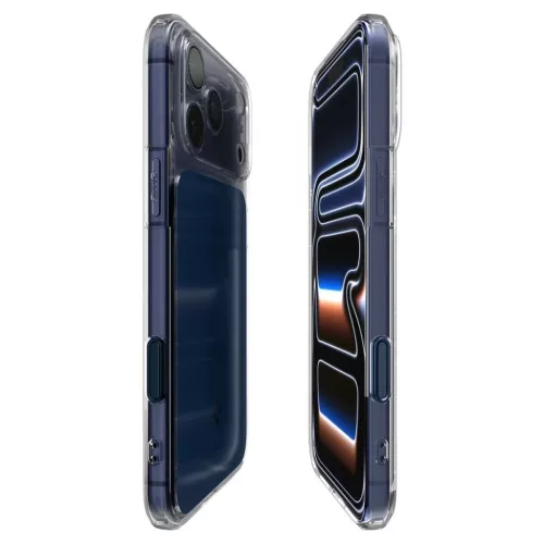 iPhone 17 Pro Spigen Ultra Hybrid "T" Mag Magsafe tok Matt Kék-8800283316087 7 kép