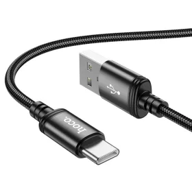 USB-A - USB-C Kábel Hoco X89, 60W, 3A, 1m, Fekete