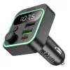 Bluetooth FM Transmitter és Autós Töltő Hoco E85, 2 x USB-A - 1 x -6942007634304 2 kép