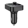 Bluetooth FM Transmitter és Autós Töltő Hoco E85, 2 x USB-A - 1 x -6942007634304 4 kép