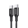 USB-C to USB-C Kábel UGREEN L502, 100W, 5A, 1m, Fekete-6941876262496 2 kép