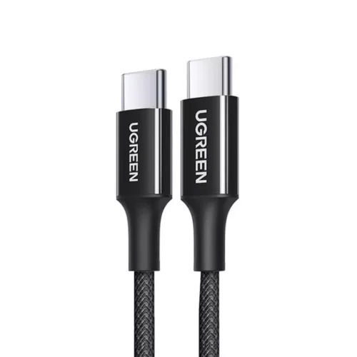 USB-C to USB-C Kábel UGREEN L502, 100W, 5A, 1m, Fekete-6941876262496 2 kép