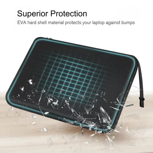 Laptop Tech-protect Hardpouch 13-14 Fekete-5906302331840 5 kép