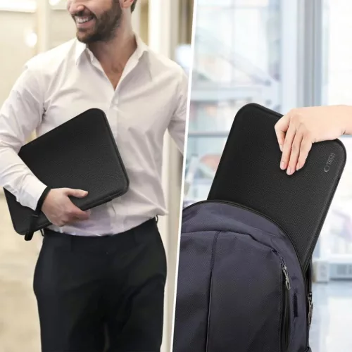 Laptop Tech-protect Hardpouch 13-14 Fekete-5906302331840 10 kép