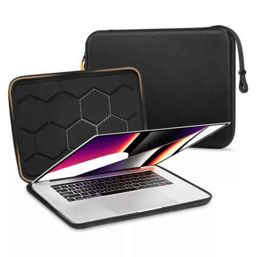 Laptop Tech-protect Hardpouch 15-16 Fekete/narancssárga-5906302331819 3 kép