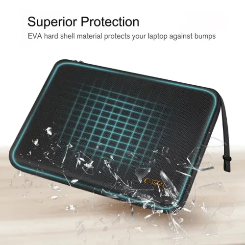 Laptop Tech-protect Hardpouch 15-16 Fekete/narancssárga-5906302331819 6 kép