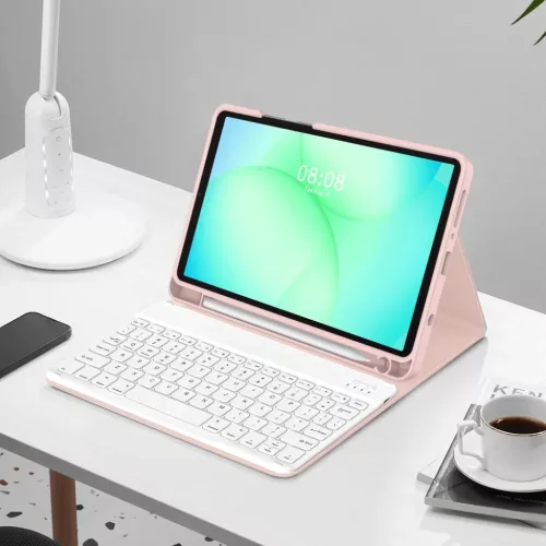 Samsung Galaxy Tab A9/A11 8.7 X110/X115/X133/X135 rózsaszín tok-5906302335015 3 kép