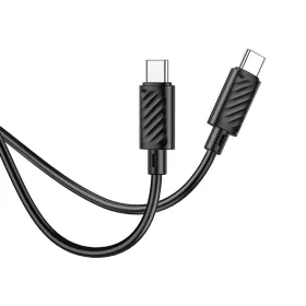 Hoco 3A 60W 1 m X88 fekete Type-C USB kábel-6931474783363 2 kép