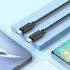 Hoco 3A 60W 1 m X88 fekete Type-C USB kábel-6931474783363 4 kép