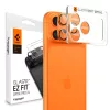 iPhone 17 Pro Spigen Optik Pro XL „EZ Fit” Kamera üvegfólia Narancssárga