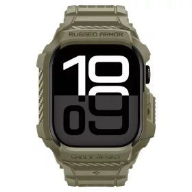 Apple Watch 10 / 11 46mm Rugged Armor Pro Vintage Khaki tok-8800283316391 2 kép