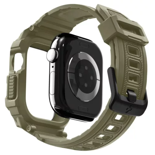 Apple Watch 10 / 11 46mm Rugged Armor Pro Vintage Khaki tok-8800283316391 8 kép