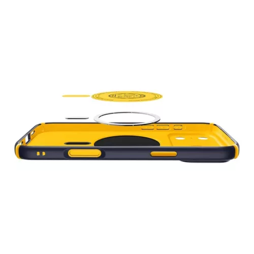 iPhone 17 Pro Max Spigen Nano Pop Hybrid Mag Magsafe tok Áfonyakék-8800337242799 7 kép