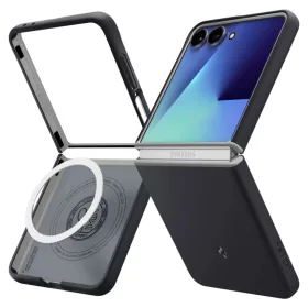   Samsung Galaxy Z Flip 7 Spigen Nano Pop Mag Magsafe tok Fekete Szezám