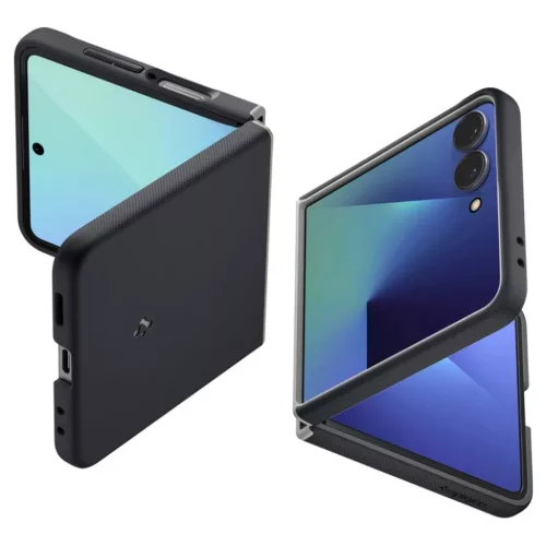 Samsung Galaxy Z Flip 7 Spigen Nano Pop Mag Magsafe tok Fekete Szezám-8800337242904 2 kép