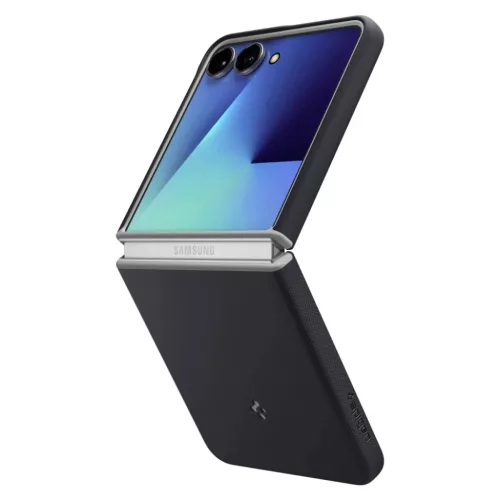 Samsung Galaxy Z Flip 7 Spigen Nano Pop Mag Magsafe tok Fekete Szezám-8800337242904 3 kép