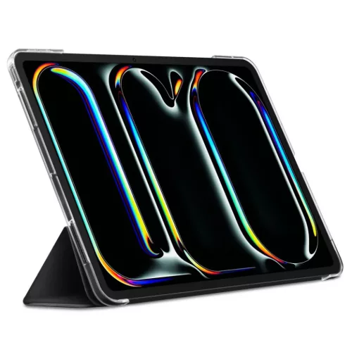 iPad Pro 13 2024 Spigen Liquid Air Folio fekete tok-8800283302714 2 kép