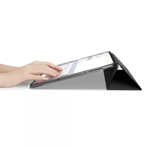 iPad Pro 13 2024 Spigen Liquid Air Folio fekete tok-8800283302714 7 kép
