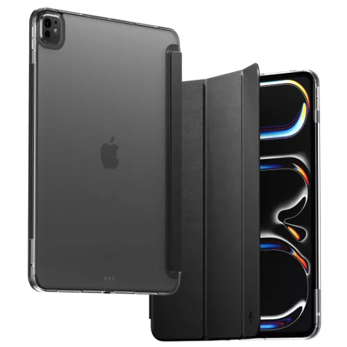 iPad Pro 13 2024 Spigen Liquid Air Folio fekete tok-8800283302714 9 kép